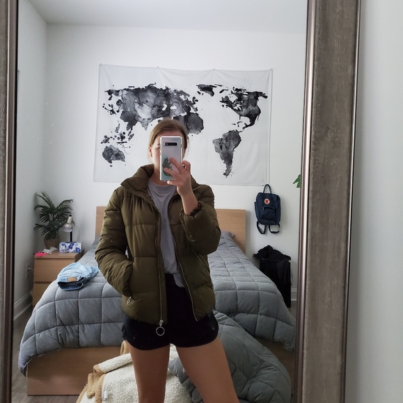 Altard state olive puffer jacket - Picture 7 of 7